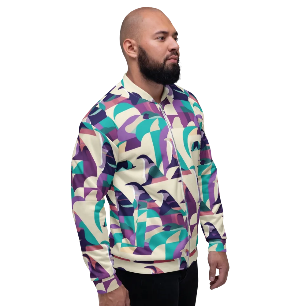 Violet Vogue on Bomber Jacket — Right