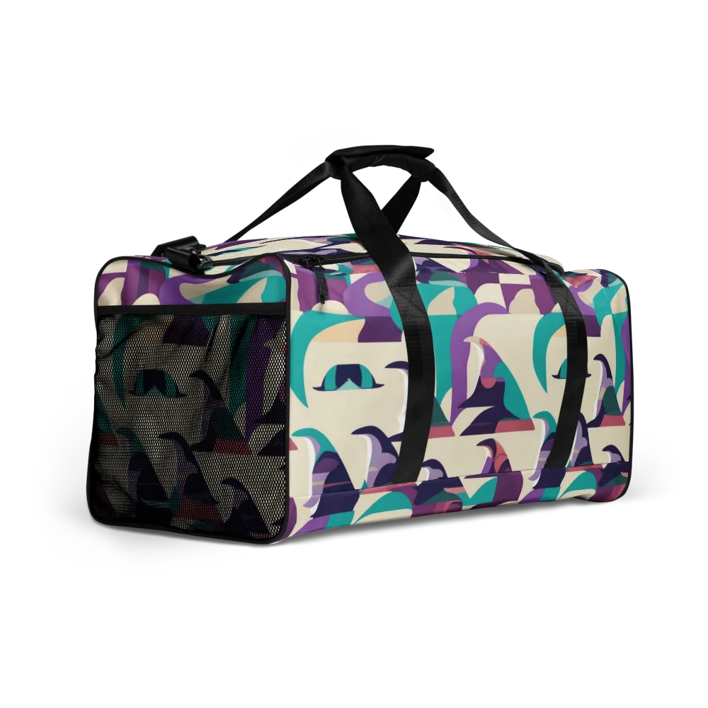 Violet Vogue on Duffle Bag — Right Front