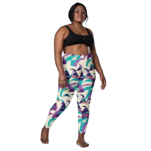 Violet Vogue on a Leggings with Pockets