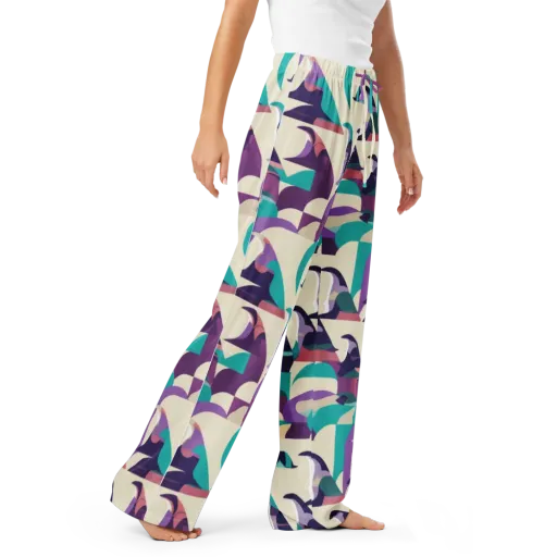 Violet Vogue on a Women's Pajama Pants