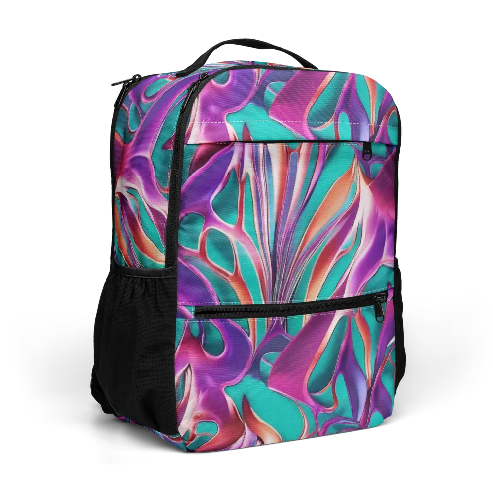 Prism Leaf on Utility Backpack — Right Front