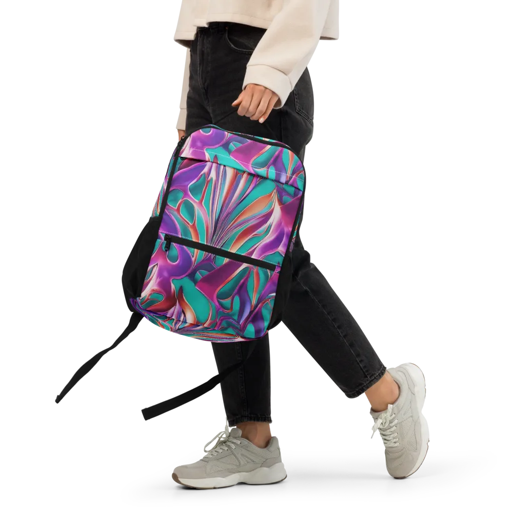 Prism Leaf on Utility Backpack — Front