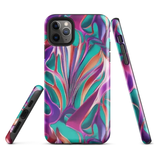 Prism Leaf on a Tough Case for iPhone®