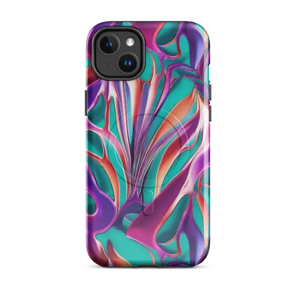 Prism Leaf on MagSafe Tough Case for iPhone® — Front