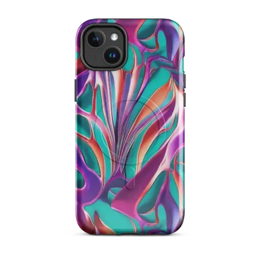 Prism Leaf on a MagSafe Tough Case for iPhone®
