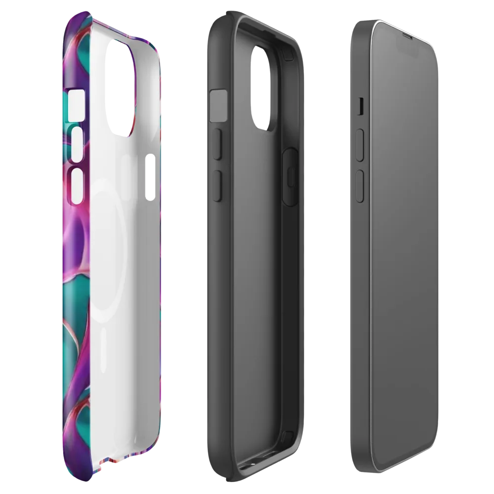 Prism Leaf on MagSafe Tough Case for iPhone® — Front