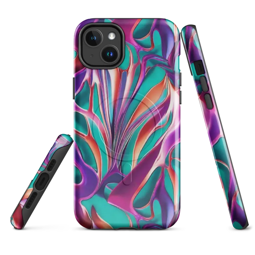 Prism Leaf on MagSafe Tough Case for iPhone® — Front