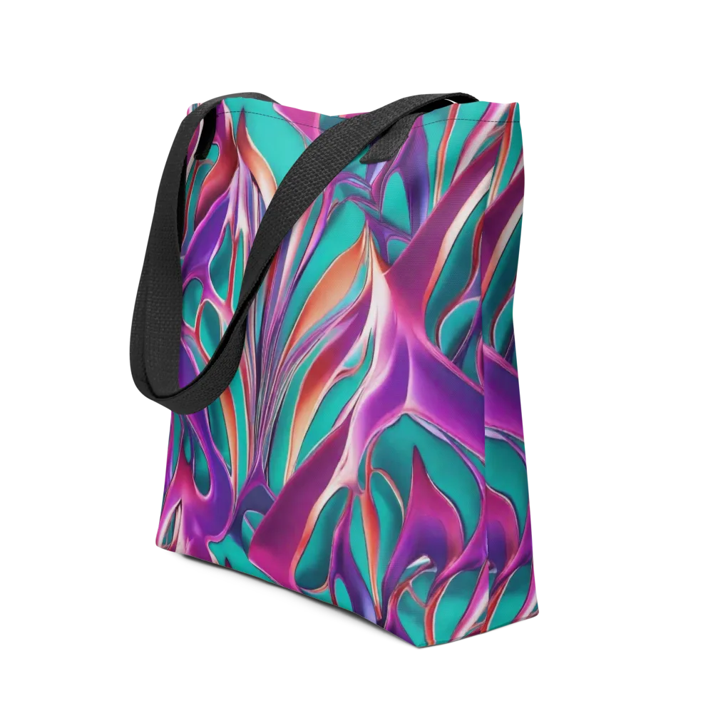 Prism Leaf on Tote Bag — Front