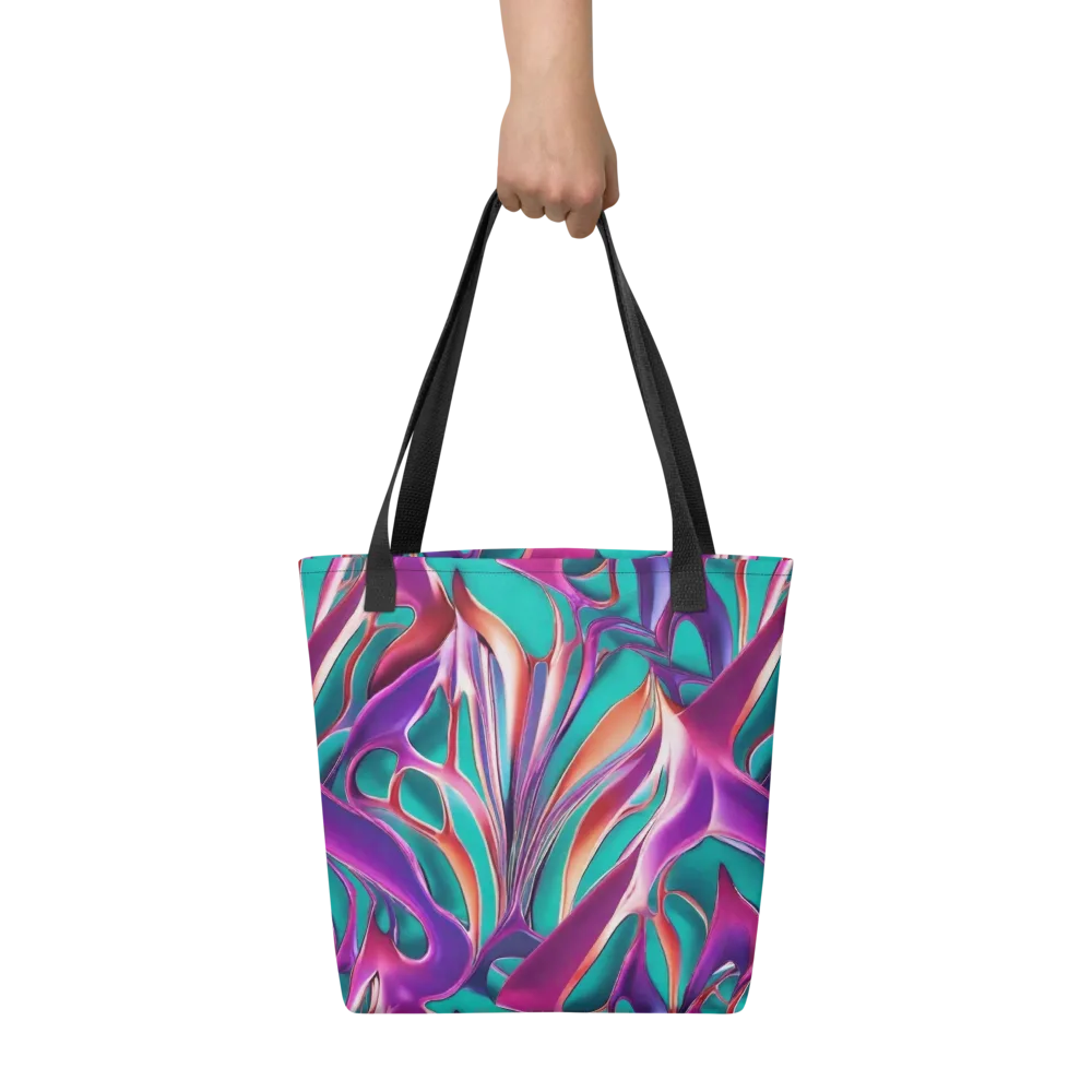 Prism Leaf on Tote Bag — Front