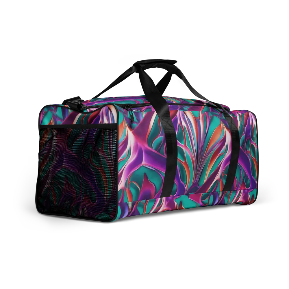 Prism Leaf on Duffle Bag — Right Front