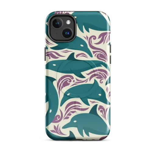 Tidal Flourish on a MagSafe Tough Case for iPhone®
