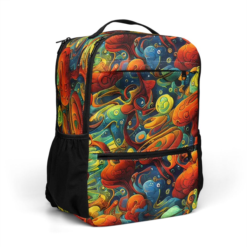 Duncanson Dream on Utility Backpack — Right Front
