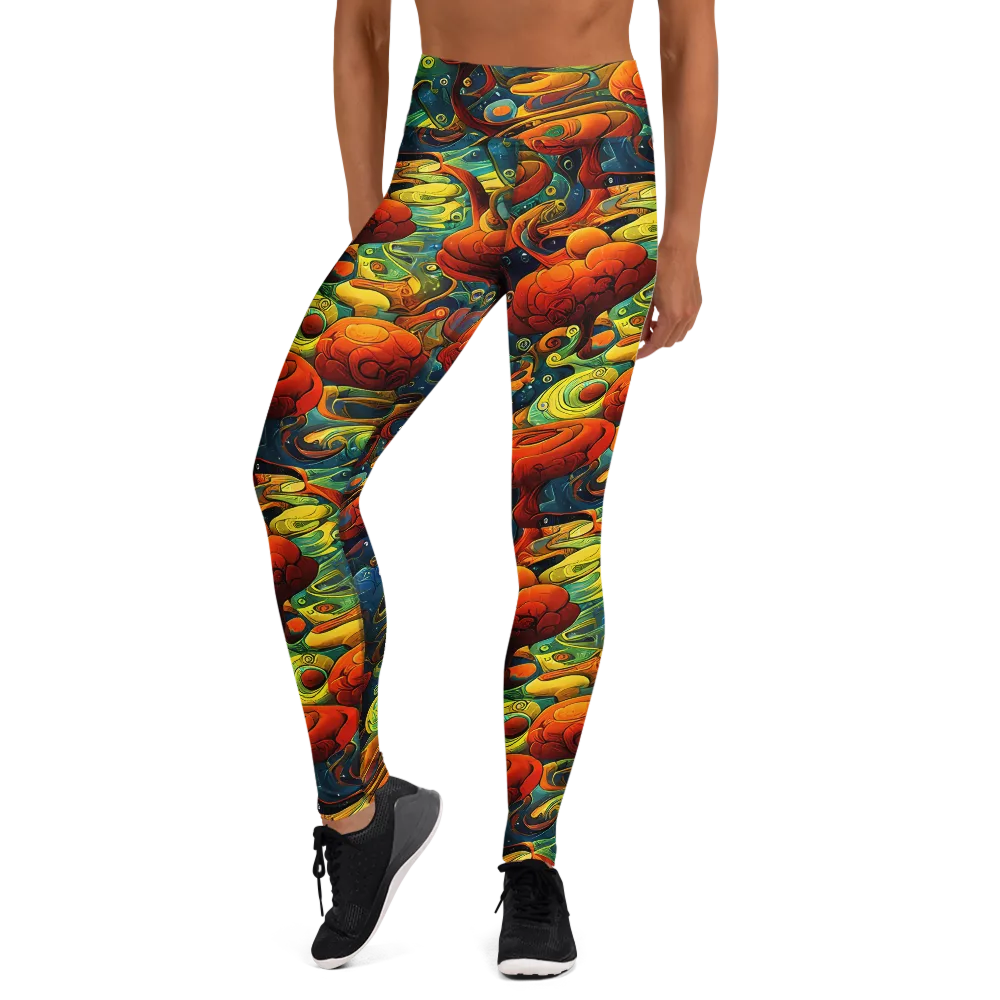 Duncanson Dream on Yoga Leggings — Front