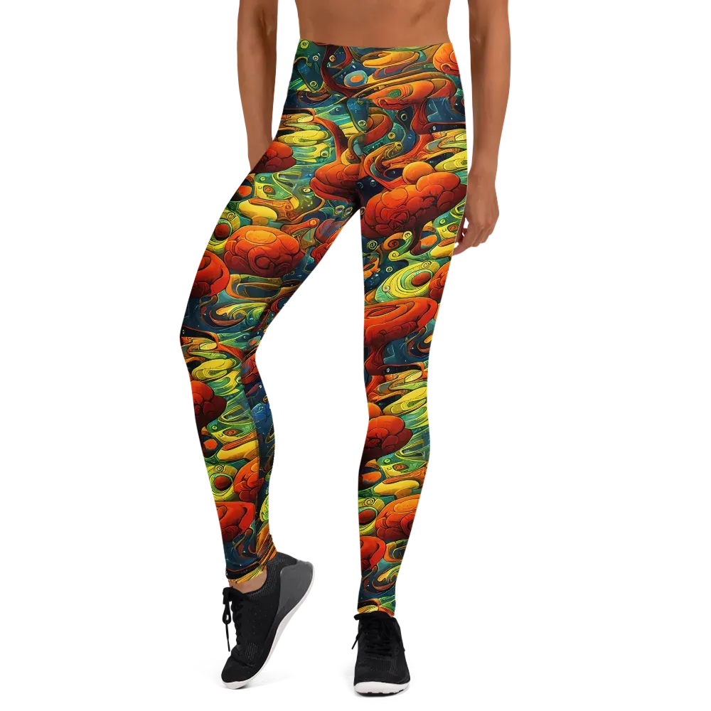 Duncanson Dream on Yoga Leggings — Front