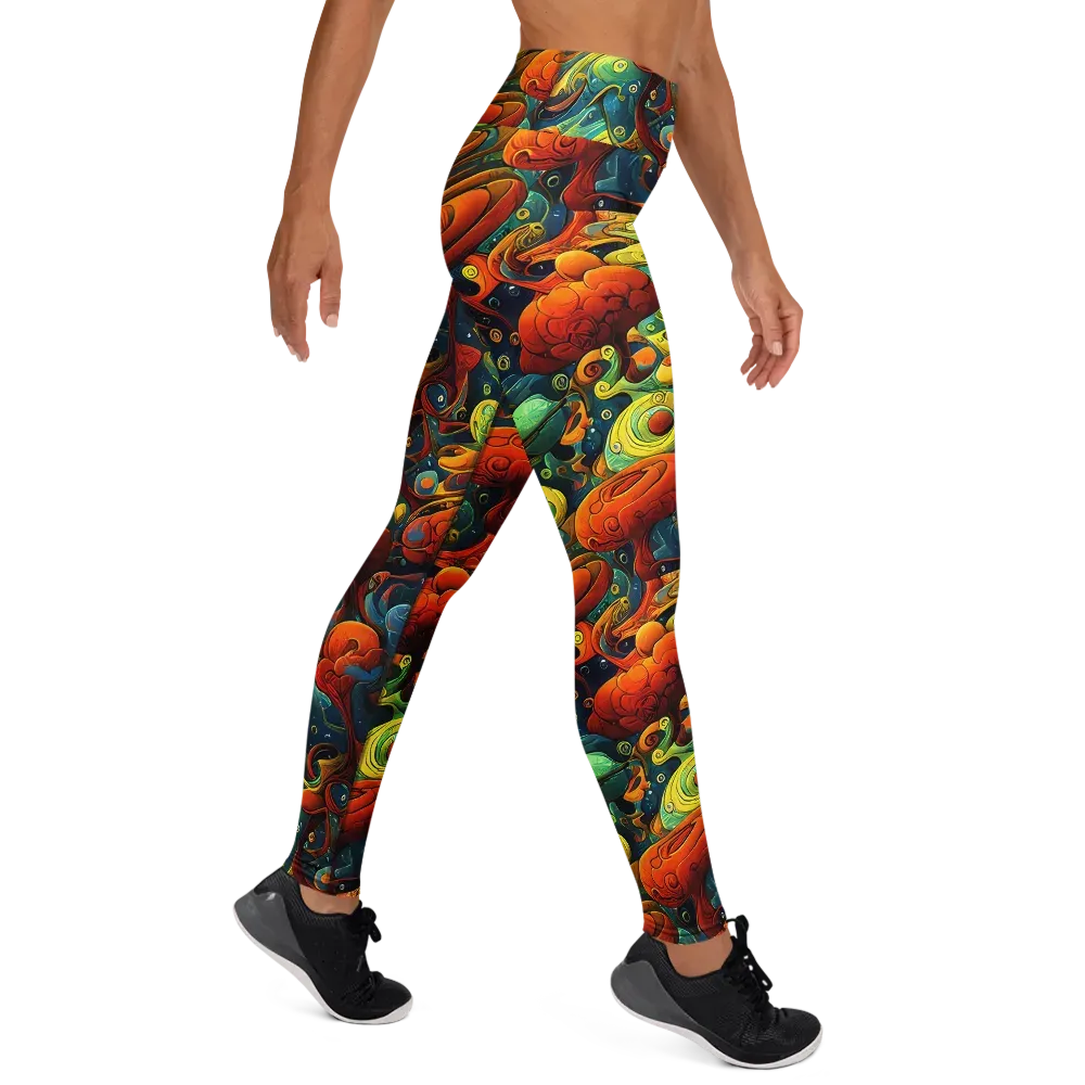 Duncanson Dream on Yoga Leggings — Right
