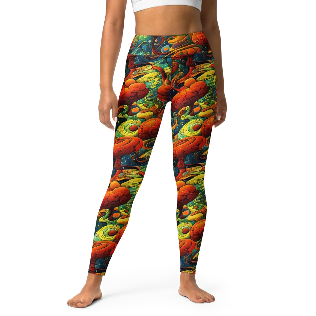 Duncanson Dream on Yoga Leggings — Front