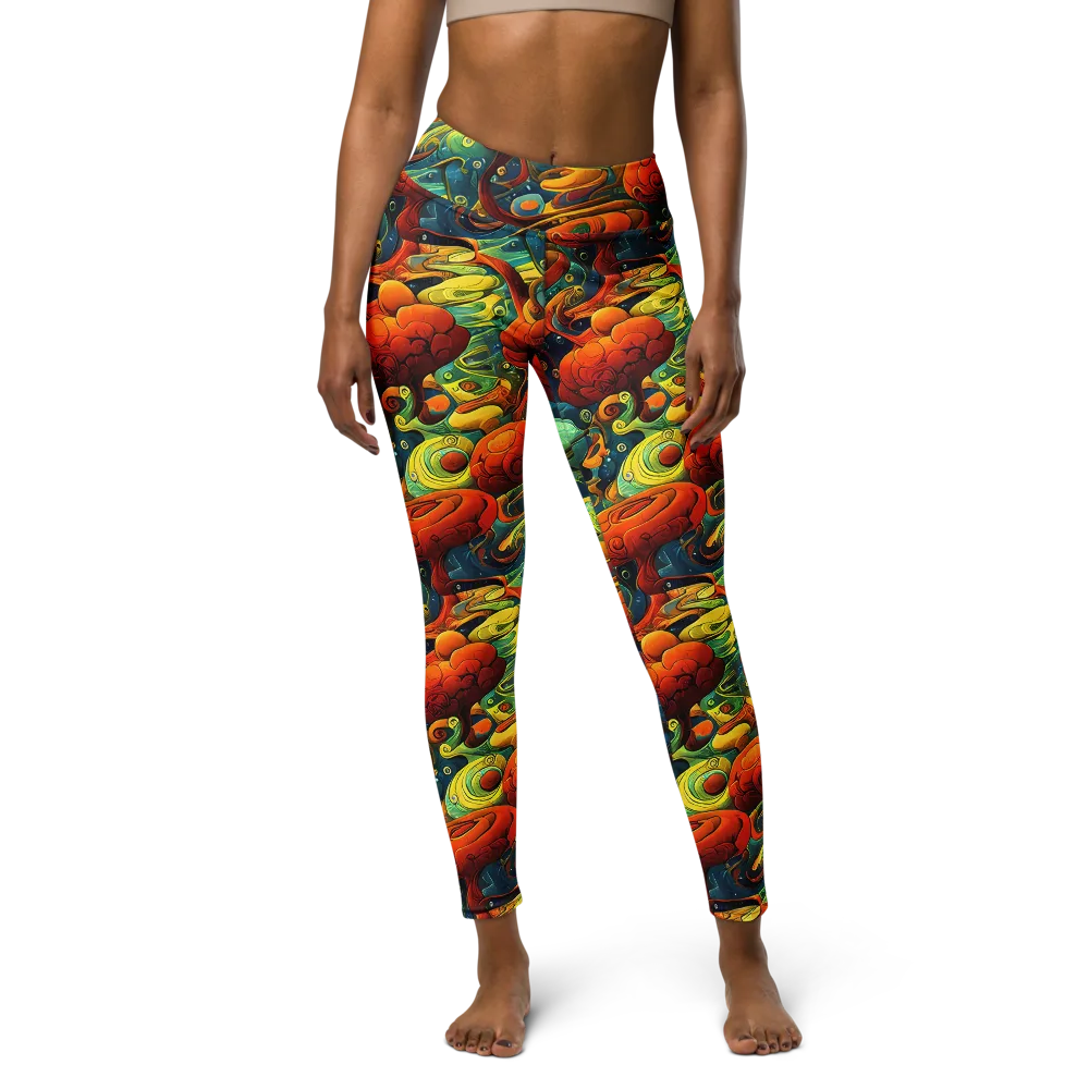 Duncanson Dream on Yoga Leggings — Front