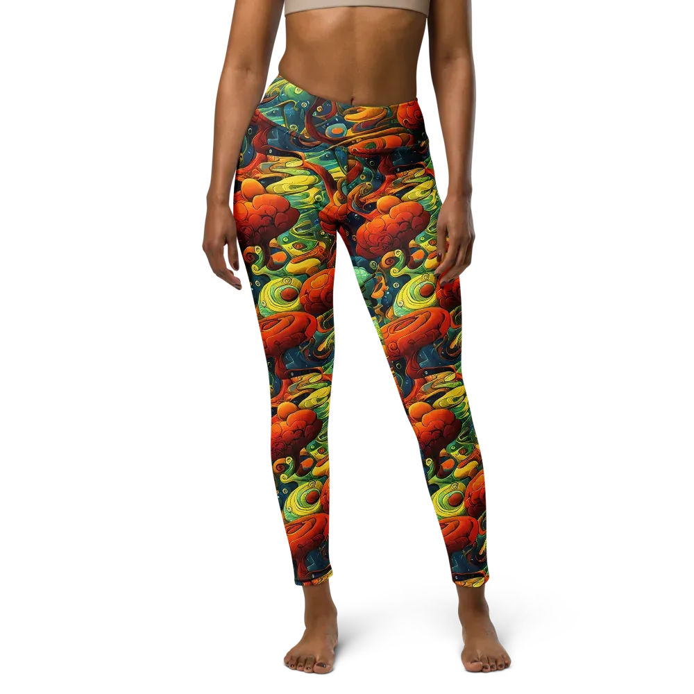Duncanson Dream on Yoga Leggings — Front