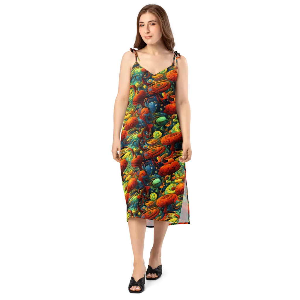 Duncanson Dream on Slip Dress — Front