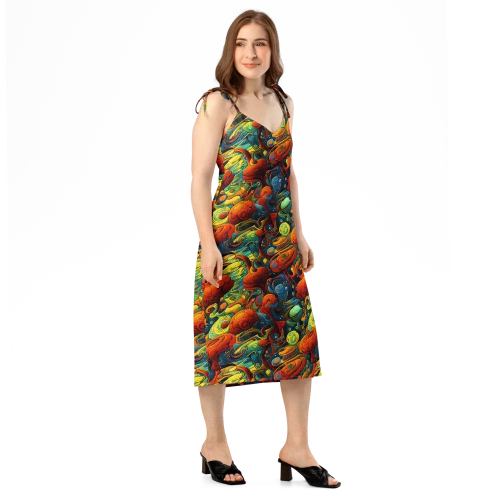 Duncanson Dream on Slip Dress — Right Front
