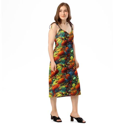 Duncanson Dream on a Slip Dress
