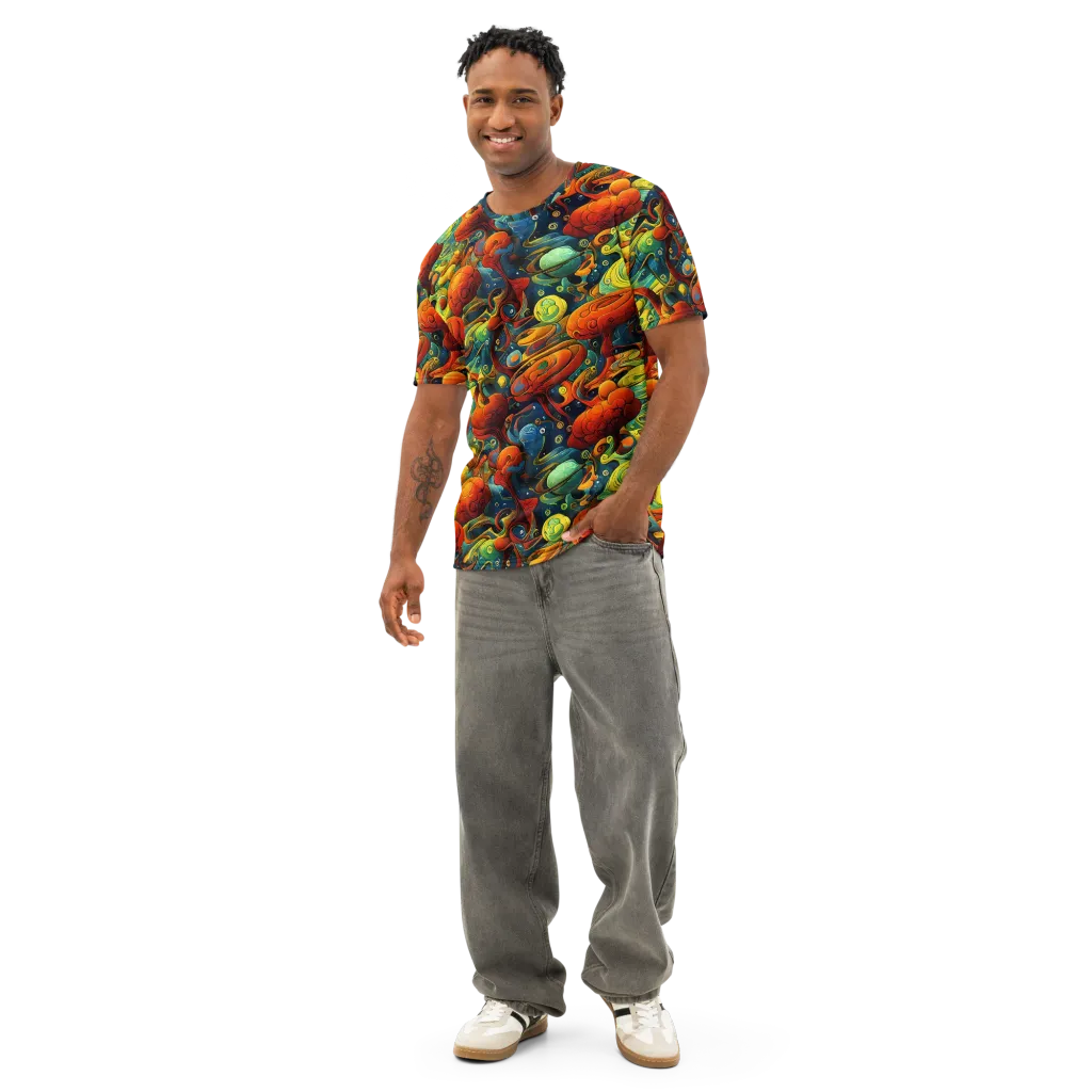 Duncanson Dream on Men's Cotton Crew Neck T-Shirt — Front