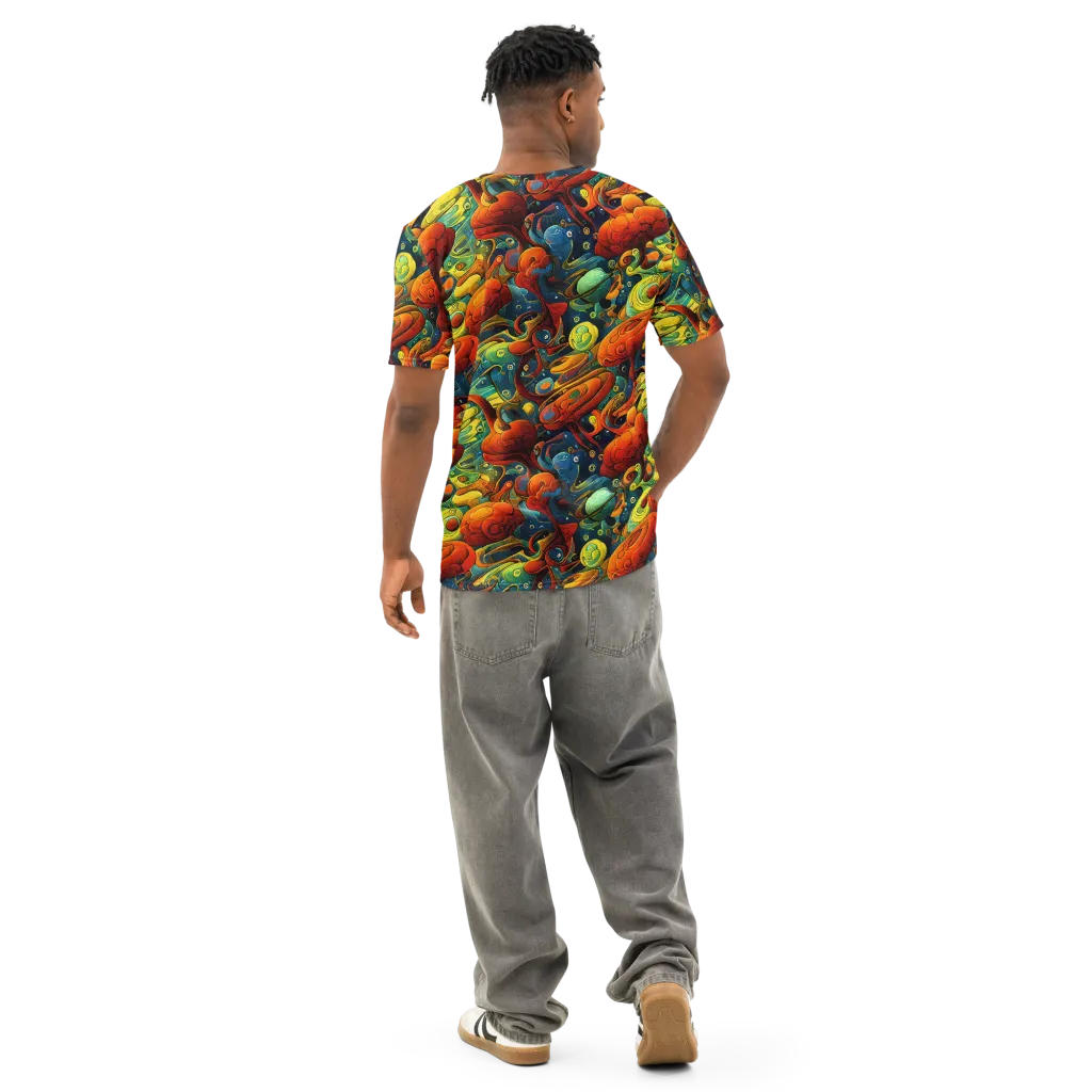 Duncanson Dream on Men's Cotton Crew Neck T-Shirt — Back