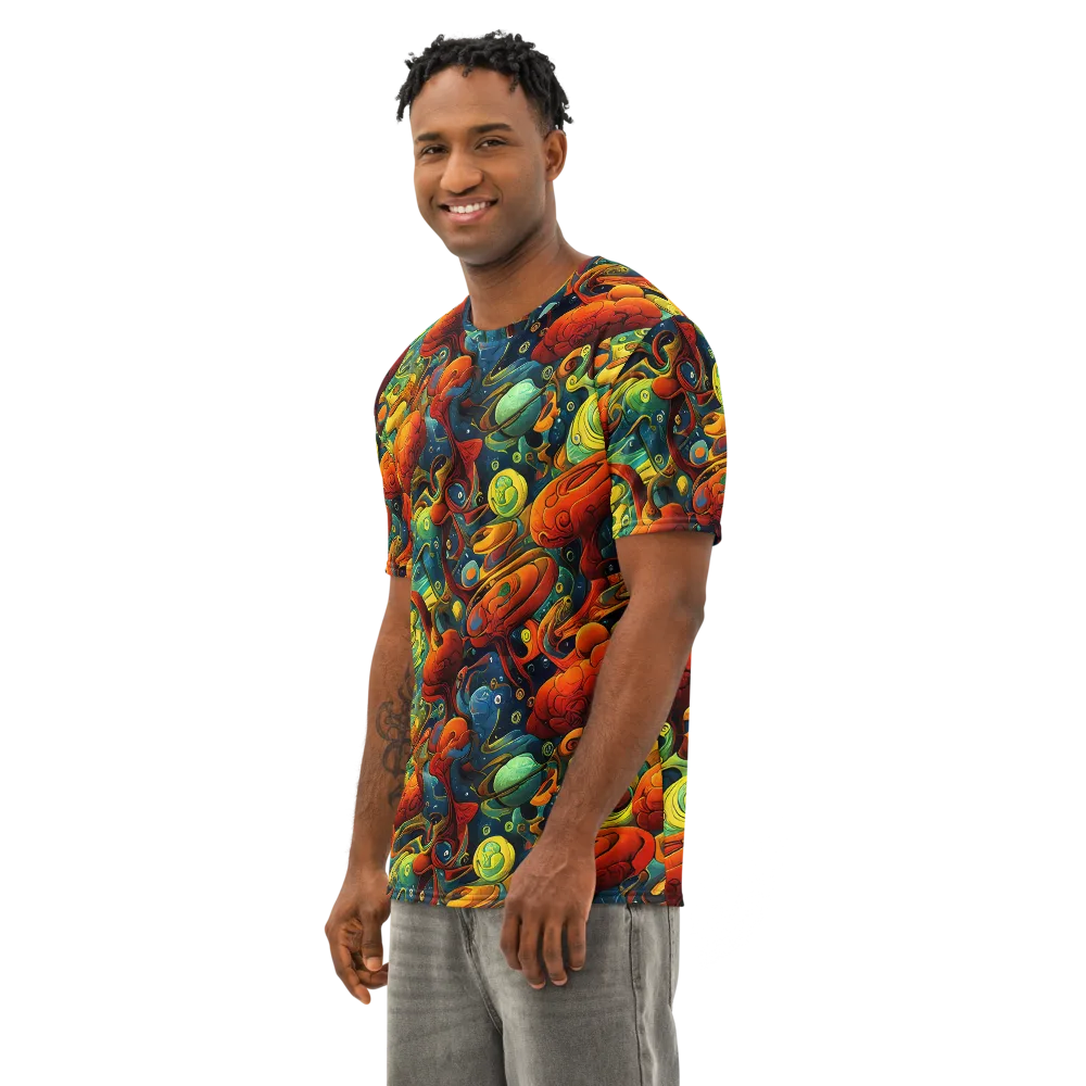 Duncanson Dream on Men's Cotton Crew Neck T-Shirt — Left Front