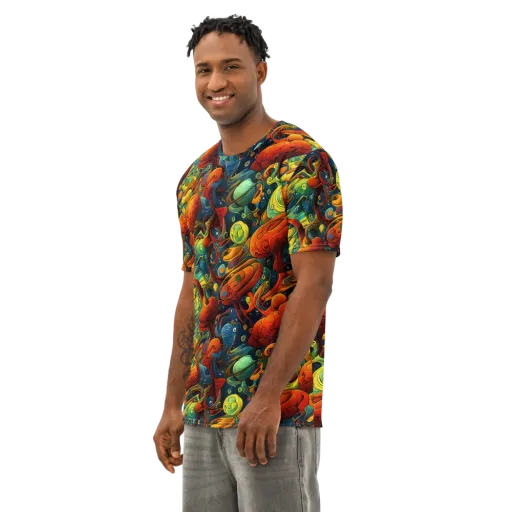 Duncanson Dream on a Men's Cotton Crew Neck T-Shirt