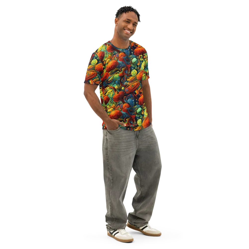 Duncanson Dream on Men's Cotton Crew Neck T-Shirt — Right Front