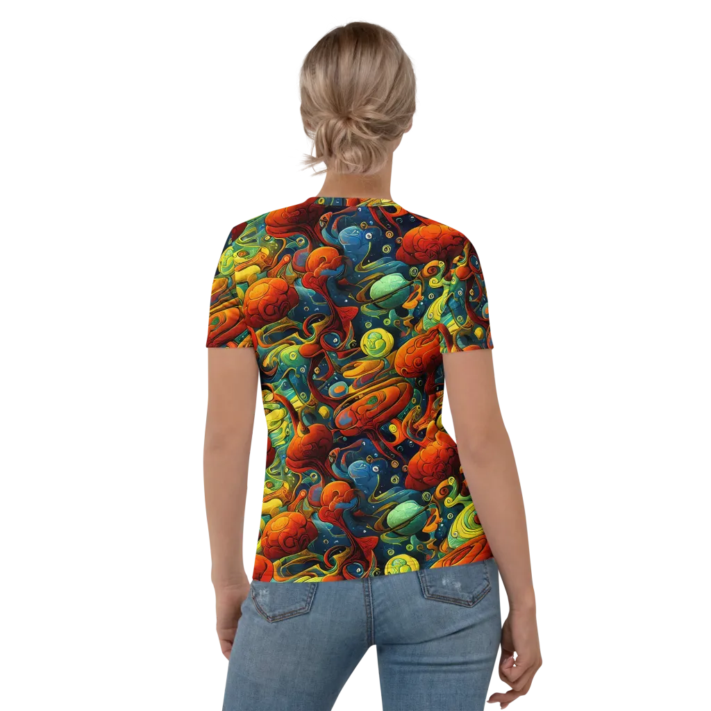 Duncanson Dream on Women's Crew Neck T-Shirt — Back