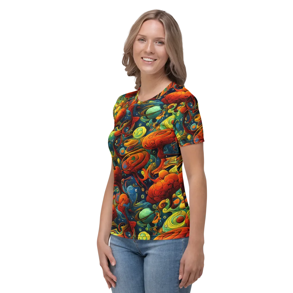 Duncanson Dream on Women's Crew Neck T-Shirt — Left