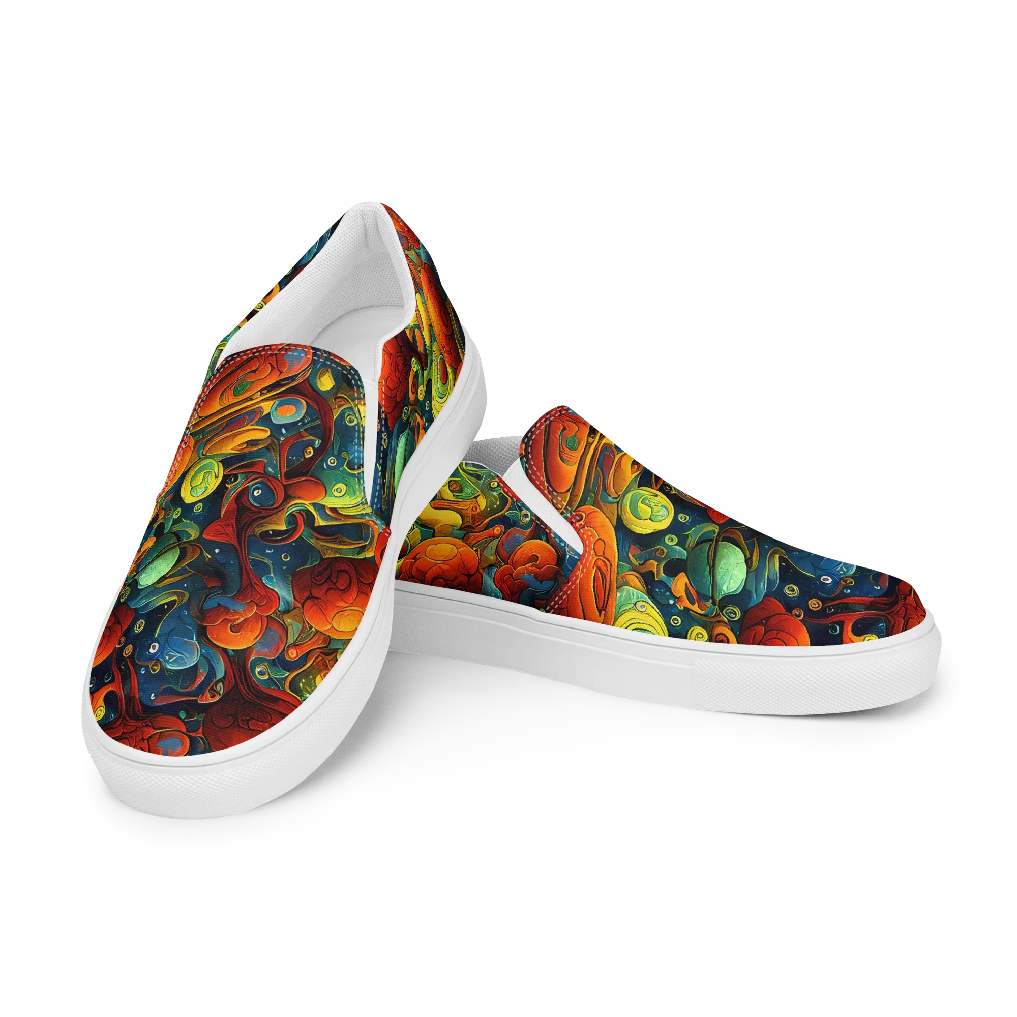 Duncanson Dream on Men's Slip-On Canvas Shoes — Left Front