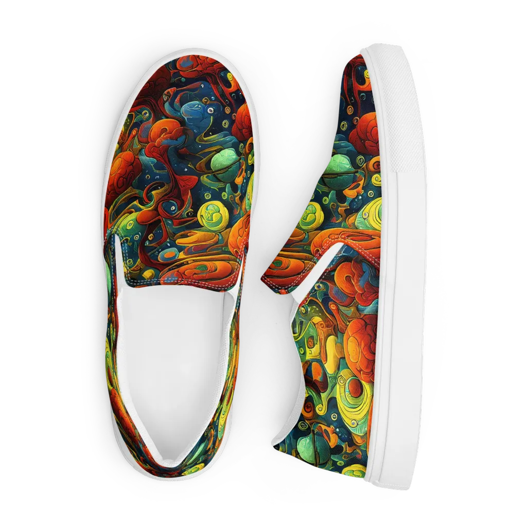 Duncanson Dream on Men's Slip-On Canvas Shoes — Front