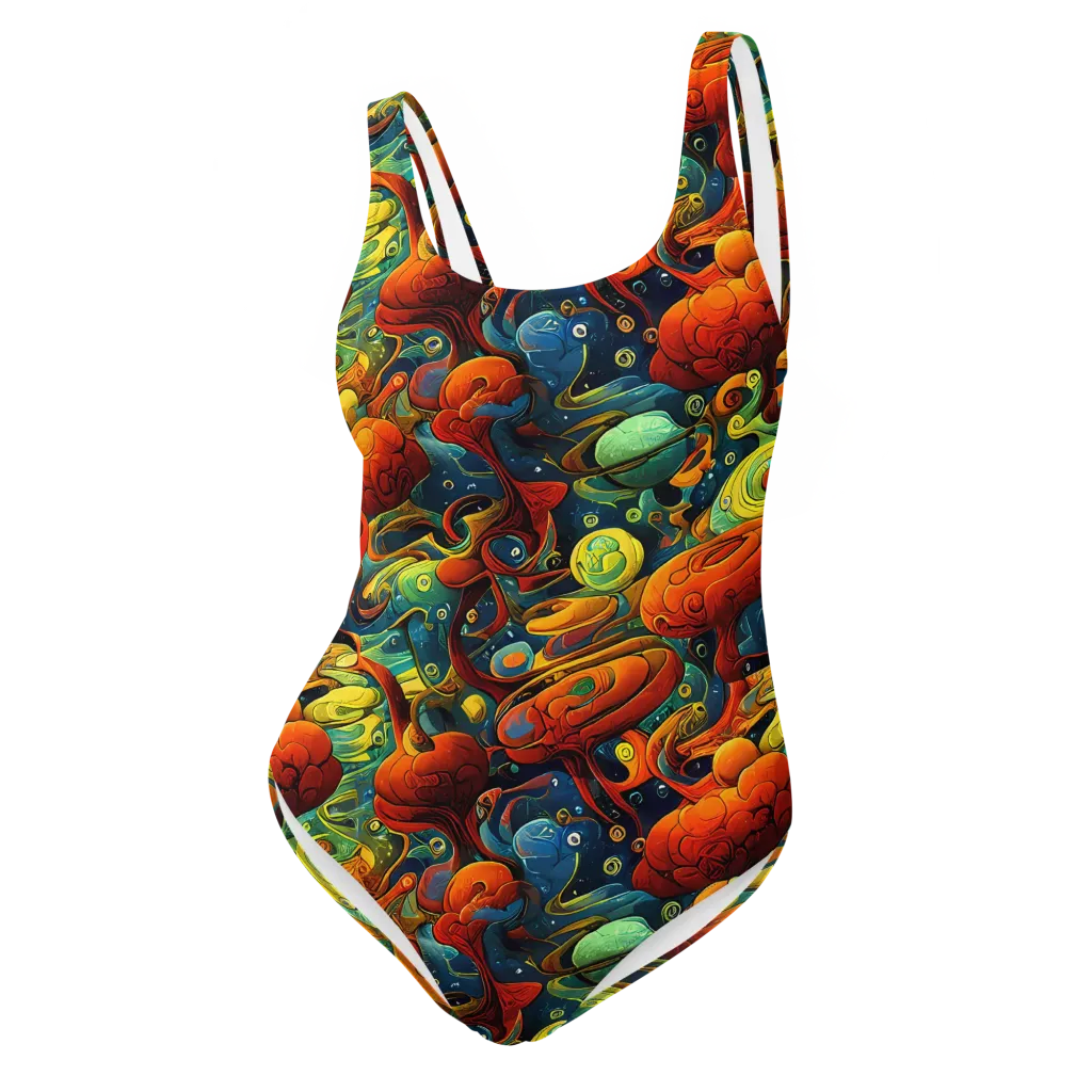 Duncanson Dream on One-Piece Swimsuit — Front