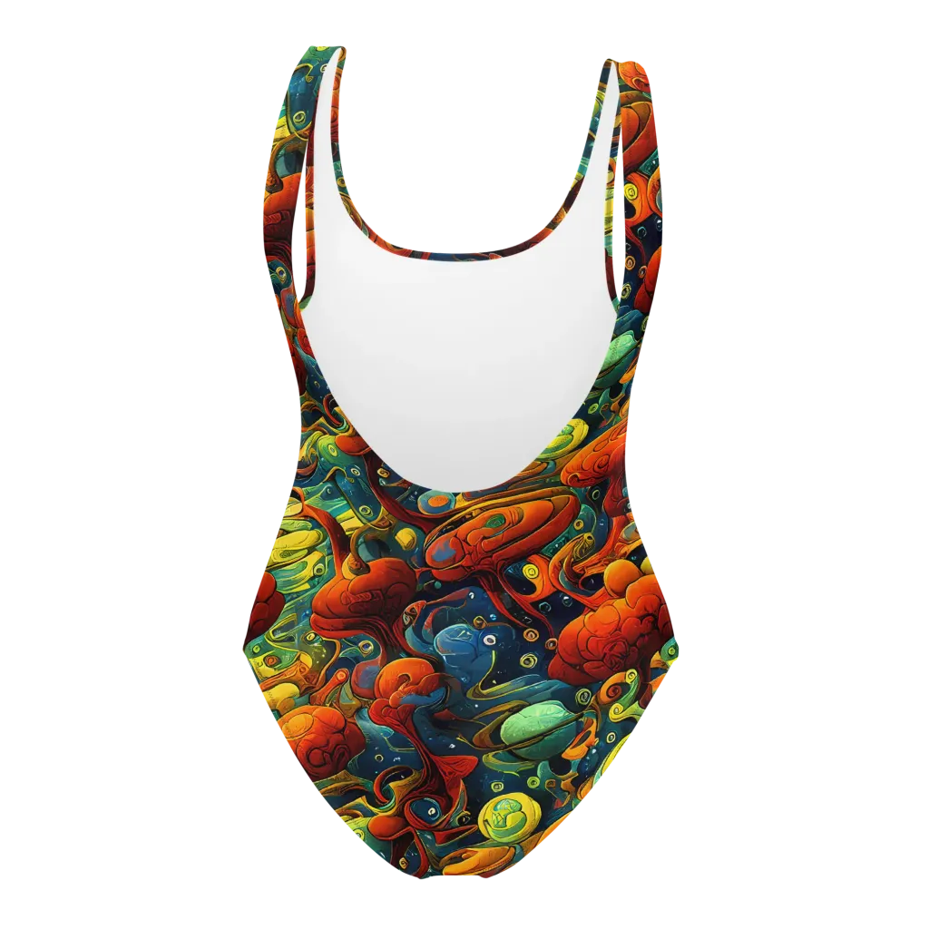Duncanson Dream on One-Piece Swimsuit — Back