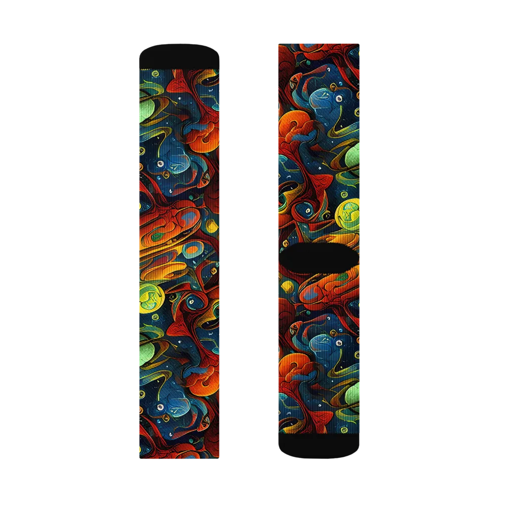 Duncanson Dream on Socks — Left Sock