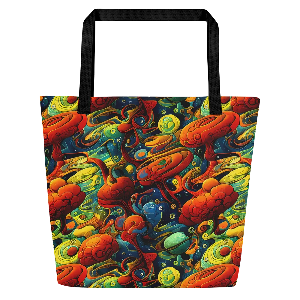 Duncanson Dream on Large Tote Bag W/ Pocket — Front