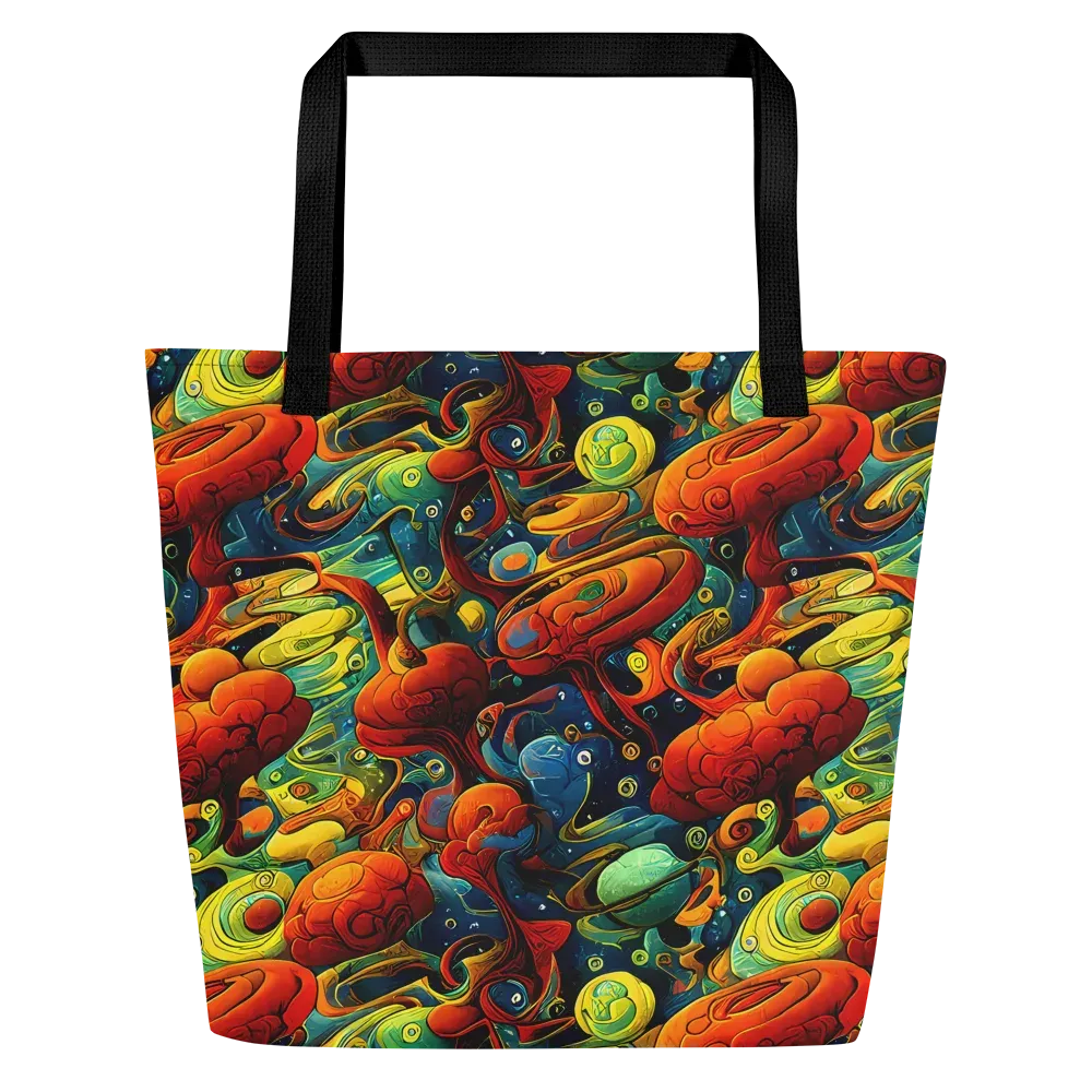 Duncanson Dream on Large Tote Bag W/ Pocket — Front