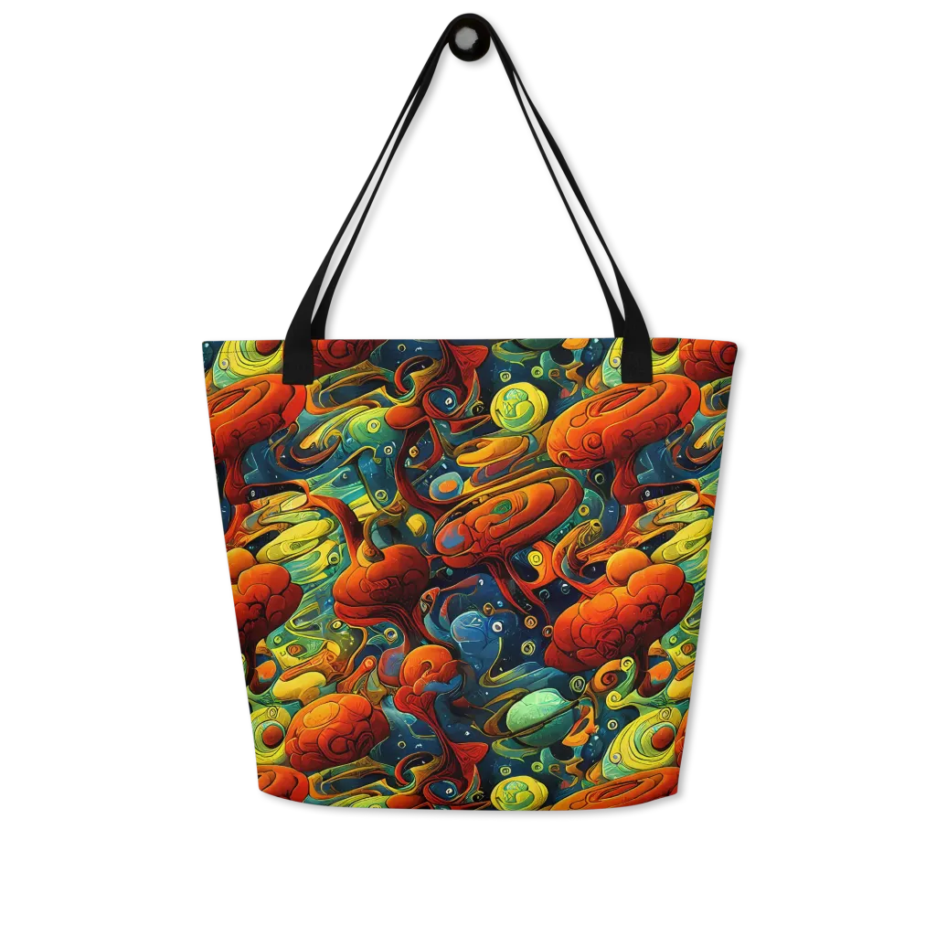 Duncanson Dream on Large Tote Bag W/ Pocket — Front