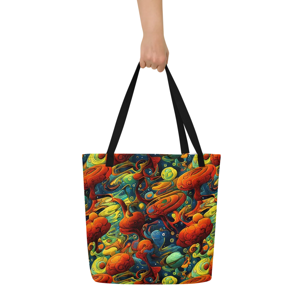 Duncanson Dream on Large Tote Bag W/ Pocket — Front