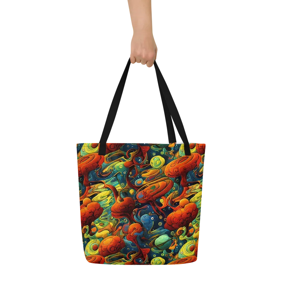 Duncanson Dream on Large Tote Bag W/ Pocket — Front