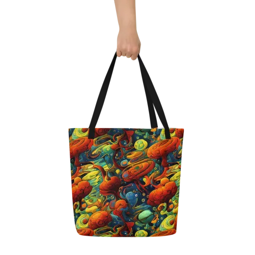 Duncanson Dream on a Large Tote Bag W/ Pocket