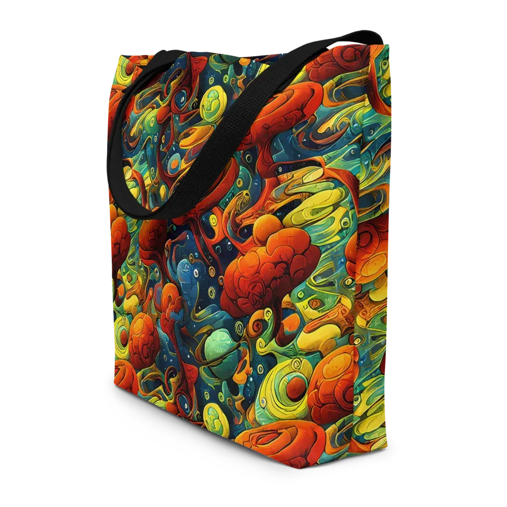 Duncanson Dream on Large Tote Bag W/ Pocket — Front
