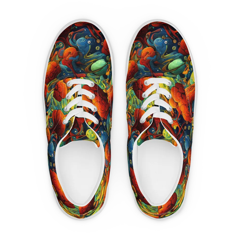 Duncanson Dream on Men's Lace-Up Canvas Shoes — Front