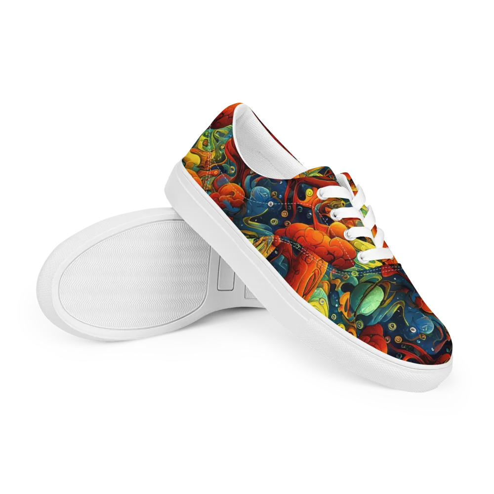 Duncanson Dream on Men's Lace-Up Canvas Shoes — Right Front