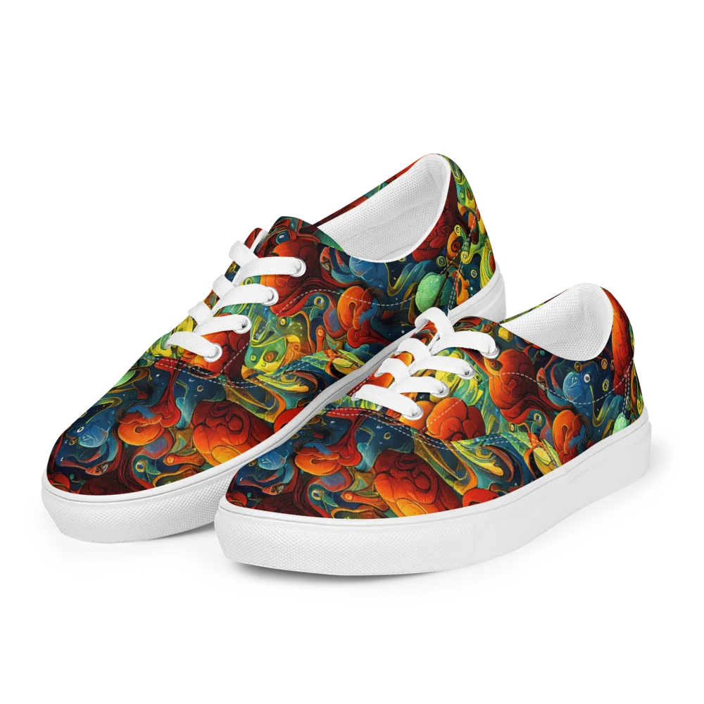 Duncanson Dream on Men's Lace-Up Canvas Shoes — Left Front