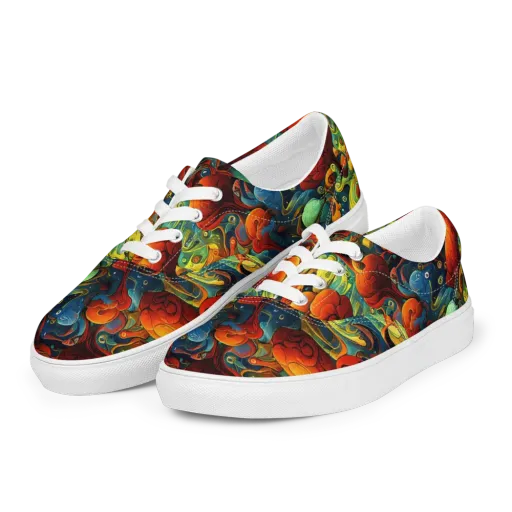 Duncanson Dream on a Men's Lace-Up Canvas Shoes