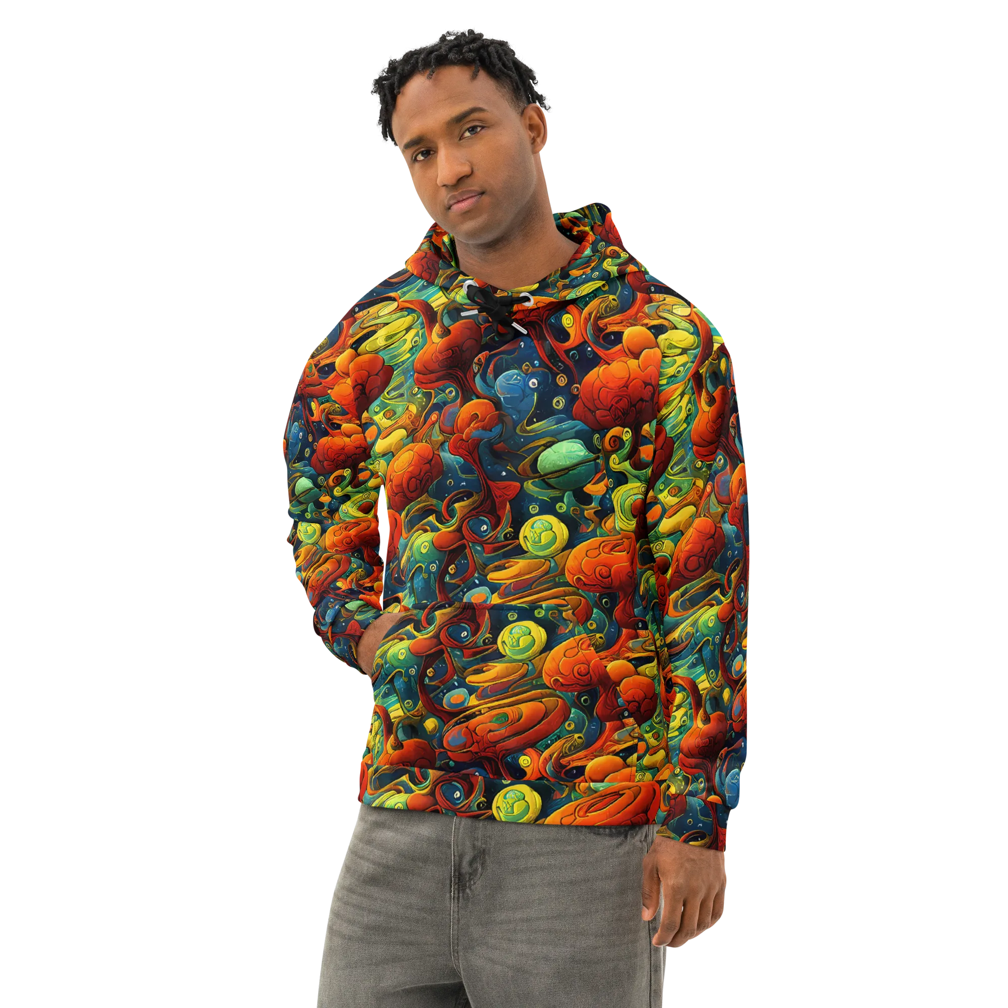 Duncanson Dream on Cotton Hoodie — Left Front