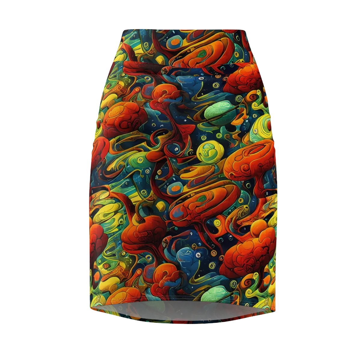 Duncanson Dream on Pencil Skirt — Front